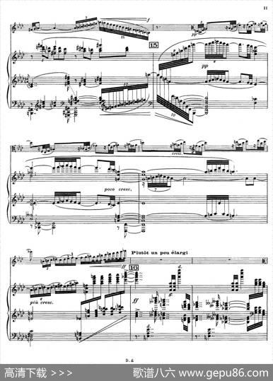 传奇Op.66（中音萨克斯+钢琴伴奏）|​F·施密特