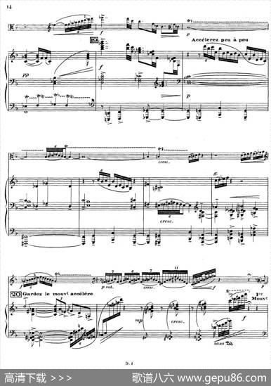 传奇Op.66（中音萨克斯+钢琴伴奏）|​F·施密特