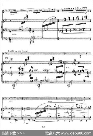 传奇Op.66（中音萨克斯+钢琴伴奏）|​F·施密特