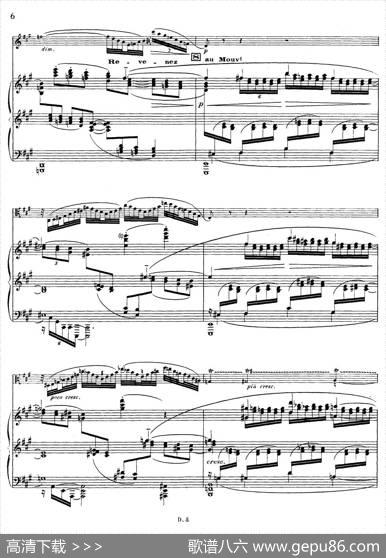 传奇Op.66（中音萨克斯+钢琴伴奏）|​F·施密特