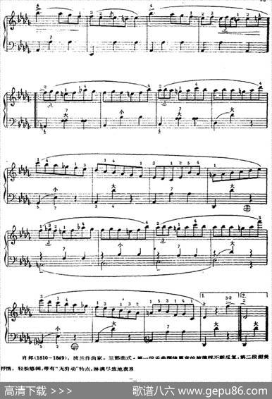 手风琴世界名曲：bD大调圆舞曲|[波]F·肖邦