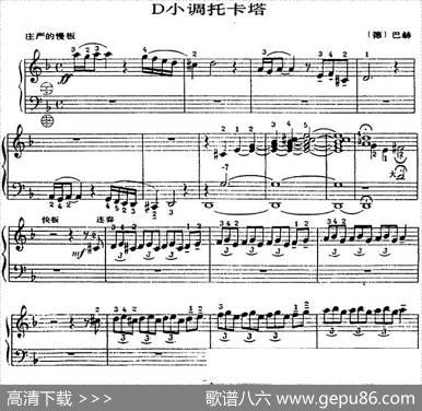 手风琴世界名曲：D小调托卡塔|[德]J·S·巴赫