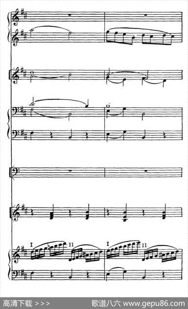莫斯科河舞曲（室内乐总谱）