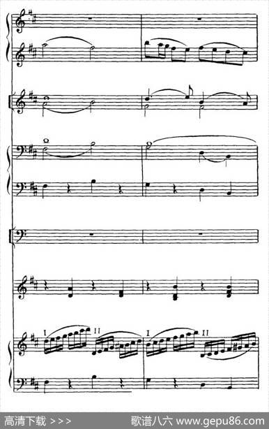 莫斯科河舞曲（室内乐总谱）