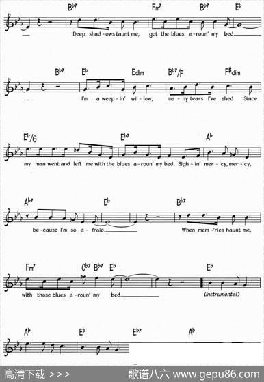 蓝调音乐：BluesAroundMyBed
