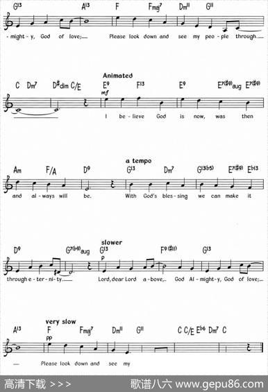 蓝调音乐：ComeSunday