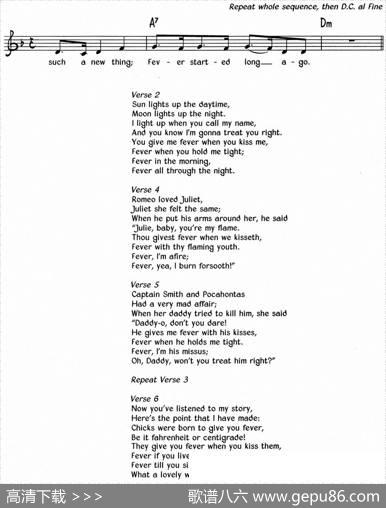 蓝调音乐：Fever