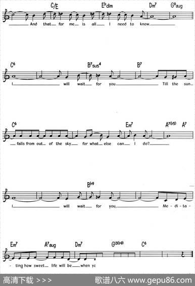 蓝调音乐：Meditation（Meditacao）