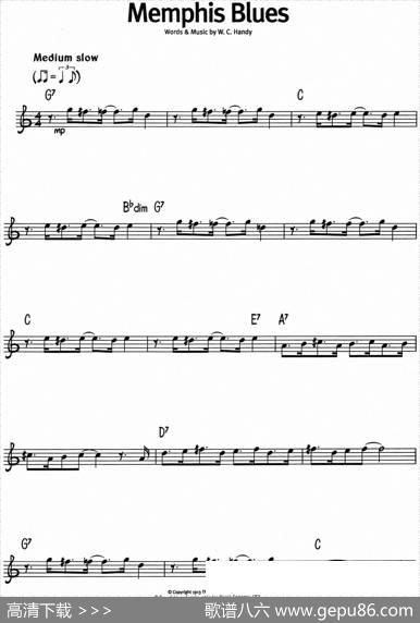 蓝调音乐：MemphisBlues
