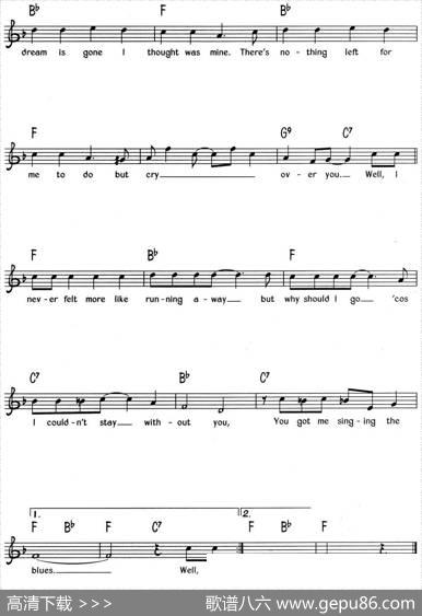 蓝调音乐：SingingTheBlues