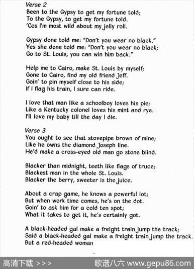 蓝调音乐：St.LouisBlues
