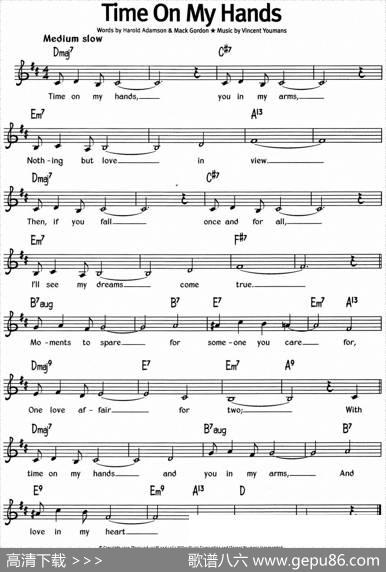 蓝调音乐：TimeOnMyHands