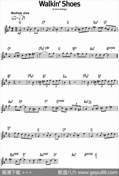 蓝调音乐：Walkin'Shoes