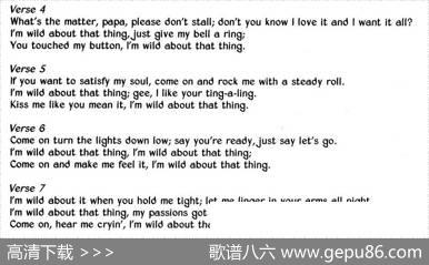 蓝调音乐：WildAboutThatThing