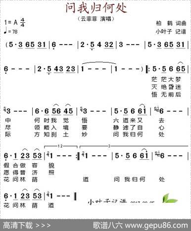 问我归何处 - 柏鹤|柏鹤
