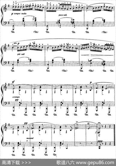 现代钢琴曲：1、夜曲风格的探戈|[美]利奥波德·戈多夫斯基