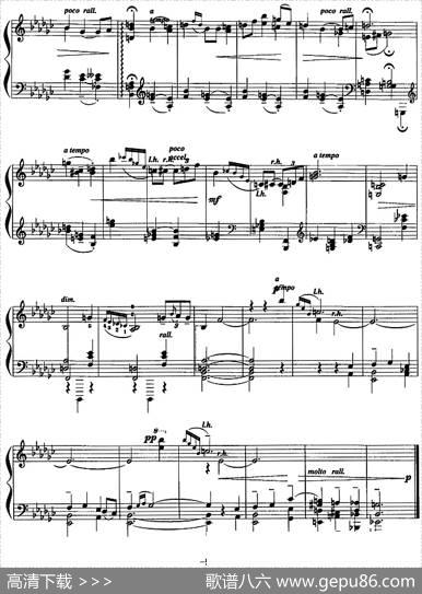 现代钢琴曲：2、即兴曲|[美]约翰·奥尔登·卡彭特