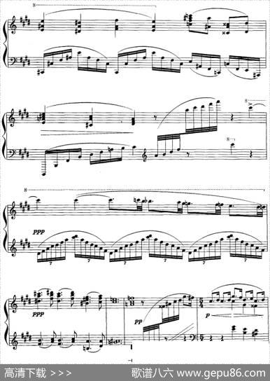 现代钢琴曲：3、白孔雀|[美]查尔斯·汤姆林森·格里费斯