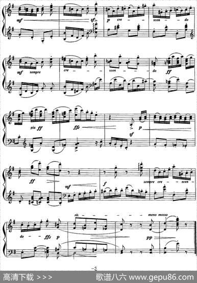 现代钢琴曲：15、幽默曲（Op.79a，No.2）|[德]马克斯·里格