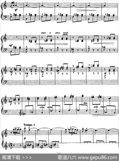 现代钢琴曲：18、圆舞曲（Op.6，No.14）|[匈]贝拉·巴托克
