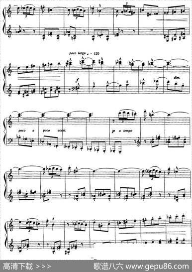 现代钢琴曲：18、圆舞曲（Op.6，No.14）|[匈]贝拉·巴托克