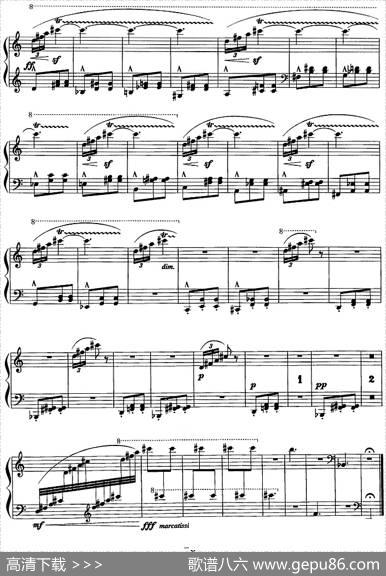 现代钢琴曲：18、圆舞曲（Op.6，No.14）|[匈]贝拉·巴托克
