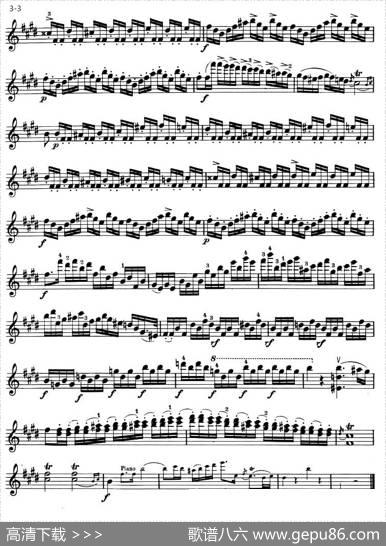ALLEGROMAESTOSO（庄严的快板）|阿贝尼克（HABENECK）
