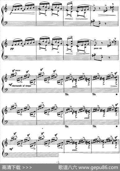 现代钢琴曲：20、小品|[意]温琴佐·贝利尼