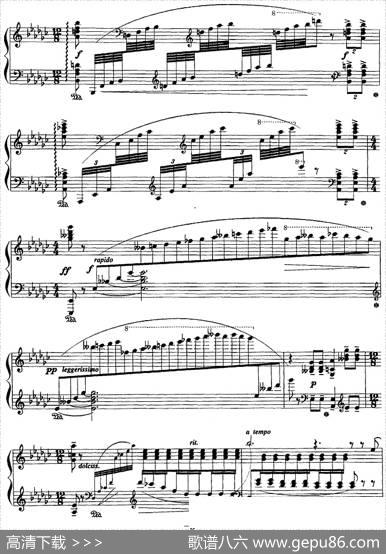现代钢琴曲：21、夜曲|[意]奥托里诺·雷斯皮基