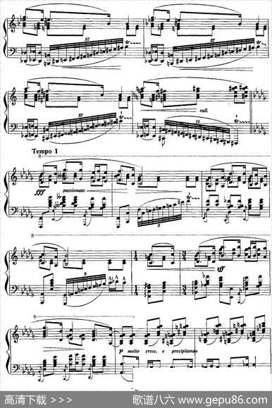 现代钢琴曲：22、练习曲（Op.4，No.3）|[波]卡罗尔·希曼诺夫斯基