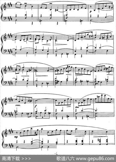 现代钢琴曲：24、玛祖卡（Op.25，No.4）|[俄]亚历山大·尼古拉耶维奇·斯克里亚宾