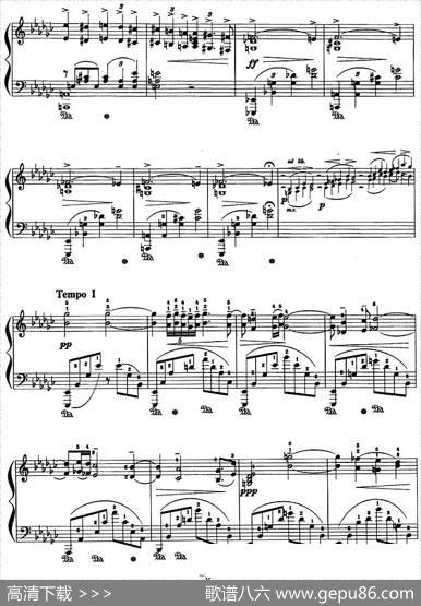 现代钢琴曲：26、哀歌（Op.3，No.1）|[俄]谢尔盖·瓦西里耶维奇·拉赫玛尼诺夫
