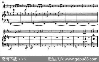 DANSEDESSYLPHES（死亡之舞）（小提琴+钢琴伴奏）|BERLIOZ（柏辽兹）