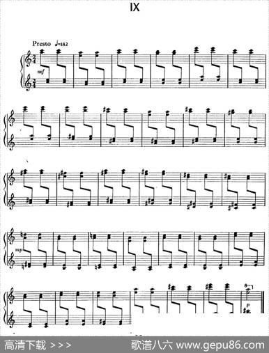 钢琴简易练习曲十六首（丁善德作品三十一号）