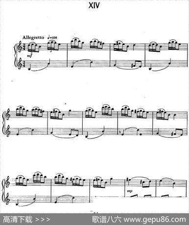 钢琴简易练习曲十六首（丁善德作品三十一号）