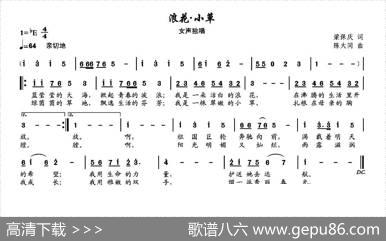 浪花·小草 - 梁保庆|陈大同