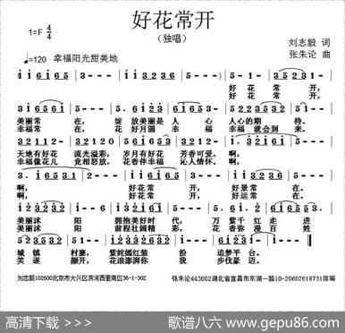 好花常开 - 刘志毅|张朱论