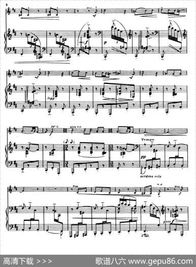 SuiteofSpanishFolksongs1、ELPANOMORUNO（小提琴+钢琴伴奏）|法利亚