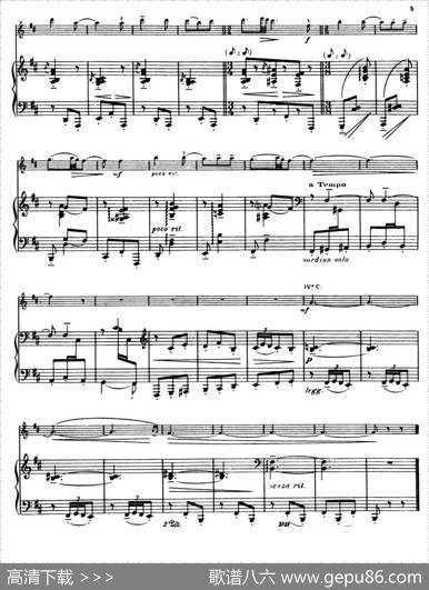 SuiteofSpanishFolksongs1、ELPANOMORUNO（小提琴+钢琴伴奏）|法利亚