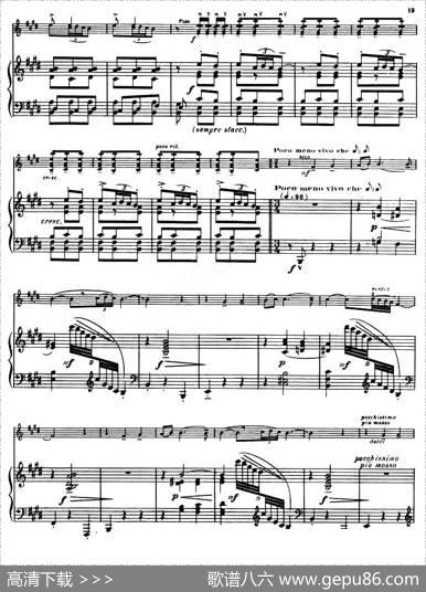 SuiteofSpanishFolksongs6、JOTA（小提琴+钢琴伴奏）|法利亚