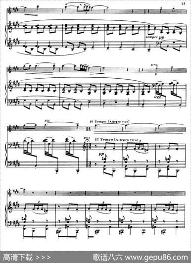 SuiteofSpanishFolksongs6、JOTA（小提琴+钢琴伴奏）|法利亚