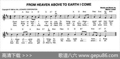 FROMHEAVENABOVETOEARTHICOME