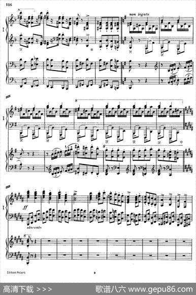DanseMacabre.（双钢琴）|弗兰茨·李斯特