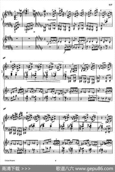 DanseMacabre.（双钢琴）|弗兰茨·李斯特