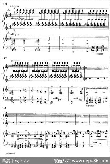 DanseMacabre.（双钢琴）|弗兰茨·李斯特