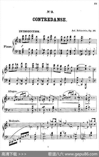 舞会LeBalOp.14（No.3）|安东·鲁宾斯坦