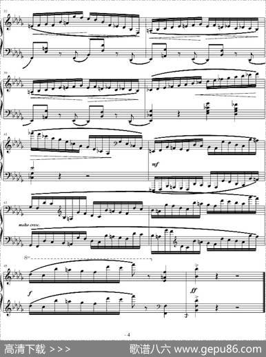 前奏曲（第16首）|肖邦作曲、半壁制谱