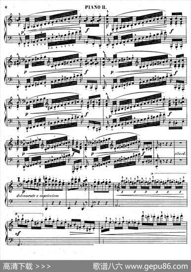 Chaconnefor2PianosOp.150（双钢琴第二钢琴）|约瑟夫·乔西姆·拉夫