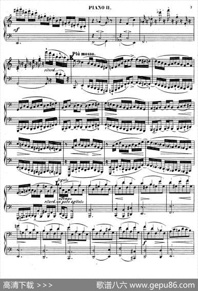 Chaconnefor2PianosOp.150（双钢琴第二钢琴）|约瑟夫·乔西姆·拉夫