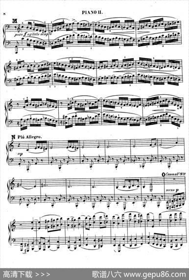 Chaconnefor2PianosOp.150（双钢琴第二钢琴）|约瑟夫·乔西姆·拉夫